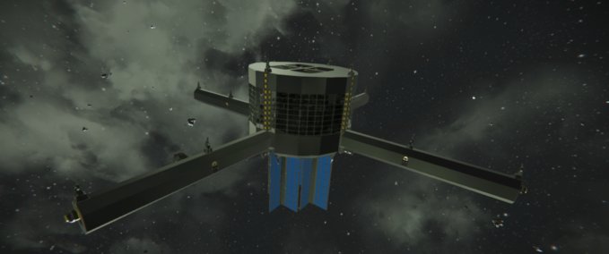 Blueprint Space Port by Professor8Otaku Space Engineers mod