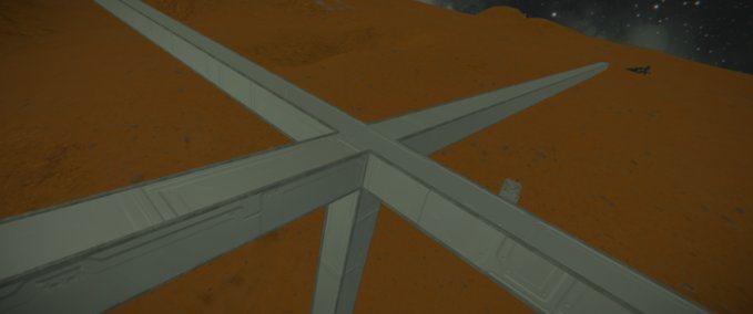 Blueprint Mini ark test Frame 56b Space Engineers mod