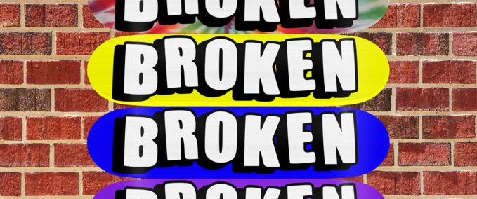 Gear BROKENBOYSDIST. SOLID COLOR FOIL DECKS! Skater XL mod