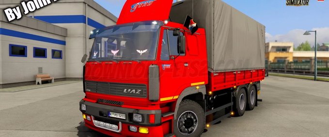 Trucks Liaz 300s + Interieur (1.39.x)  Eurotruck Simulator mod