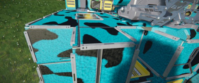 Blueprint Estructura pequeña 7035 Space Engineers mod