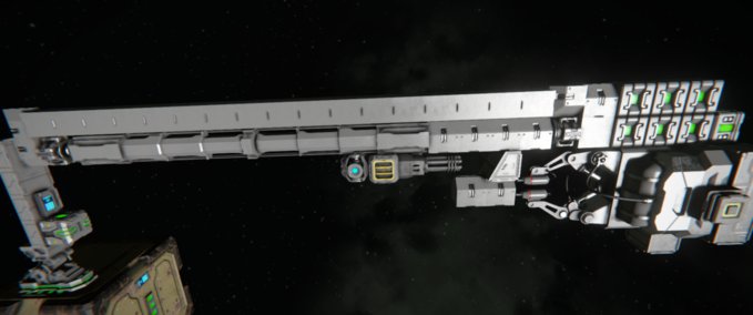 Blueprint Jolt Cannon Functional Space Engineers mod