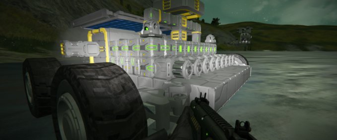 Blueprint Mining cart Space Engineers mod