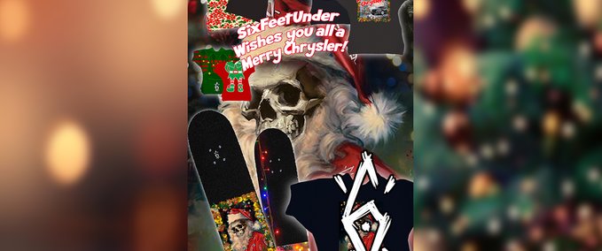 Fakeskate Brand 6Ft_ Christmas Pack! Skater XL mod