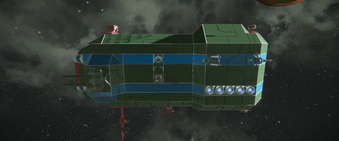 Blueprint MUI doom Class Feriget MK2 Space Engineers mod
