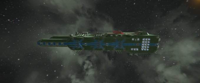 Blueprint MUI Omeg Class battleship MK2 Space Engineers mod