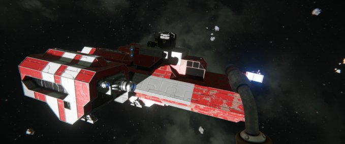 Blueprint Large Ship 7434 Space Engineers mod