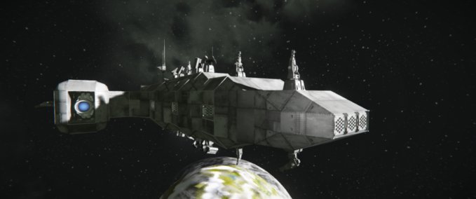 Blueprint Heavy Frigate V2 Space Engineers mod