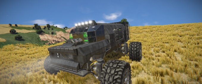 Blueprint Mk VI Rhino Exploration Vehicle Space Engineers mod