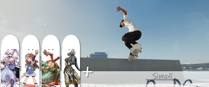Other Simplí - OurPGs Skater XL mod