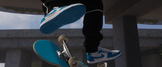 Real Brand Nike unc low Skater XL mod