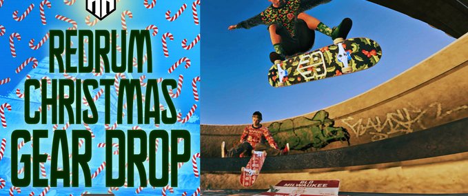 Gear Red Rum Skateboards - Christmas Pack Skater XL mod