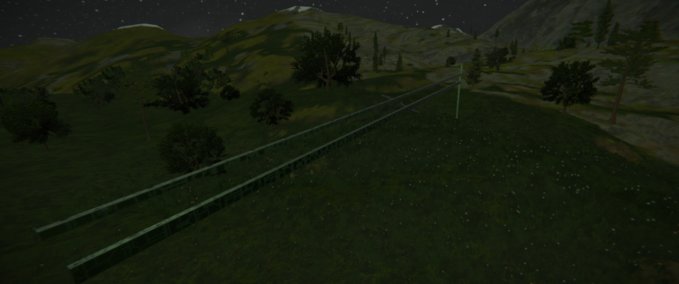 Blueprint IN cart test track Space Engineers mod
