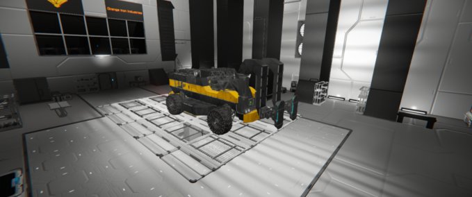 Blueprint OII Forklift Mk2 Space Engineers mod