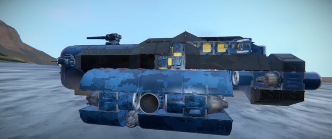 Blueprint Reaper Mk 1 Space Engineers mod