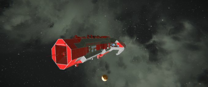 Blueprint Light Frigate V-5 (Dauntless) Space Engineers mod