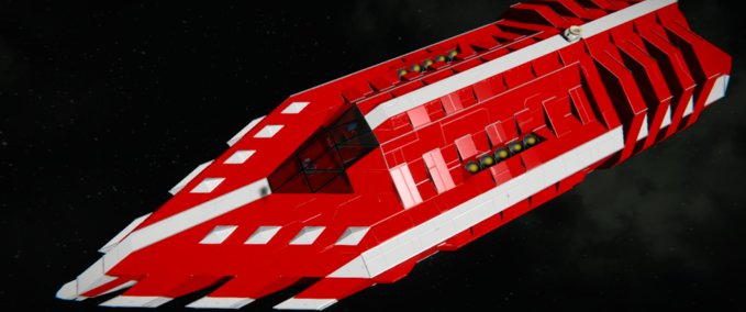 Blueprint Rouge cruiser 1 Space Engineers mod
