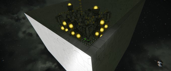 Blueprint DeathCube Base Model Space Engineers mod