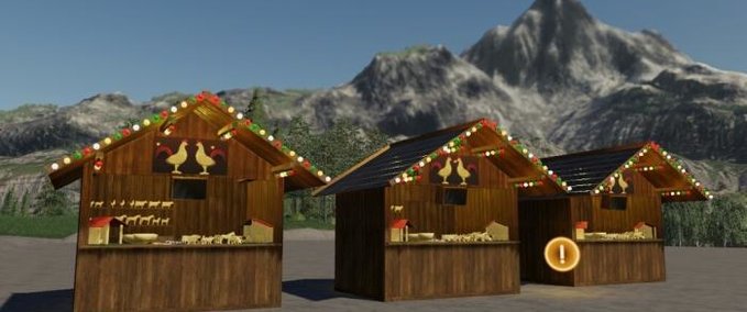Objekte Christmas Market Toys Landwirtschafts Simulator mod