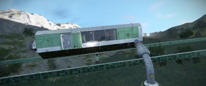 Blueprint IN tarin cart (needs track) v1 Space Engineers mod