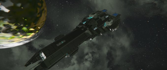 Space Engineers: Nightingale Mk2 V 1.0 Blueprint, Ship, Large Grid 