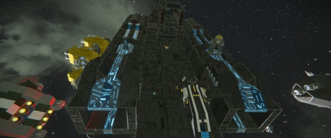 Blueprint Cimex installation 8291 Space Engineers mod
