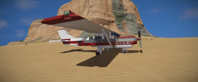 Blueprint Cessna 150 (By  Lixyss ) Space Engineers mod