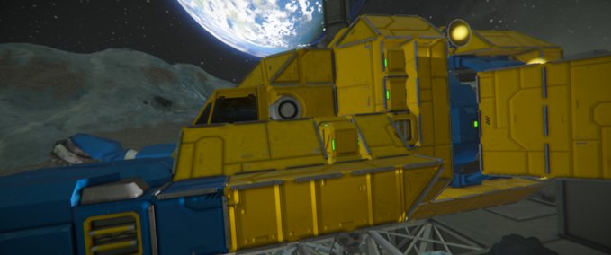 Blueprint Mining Space Engineers mod