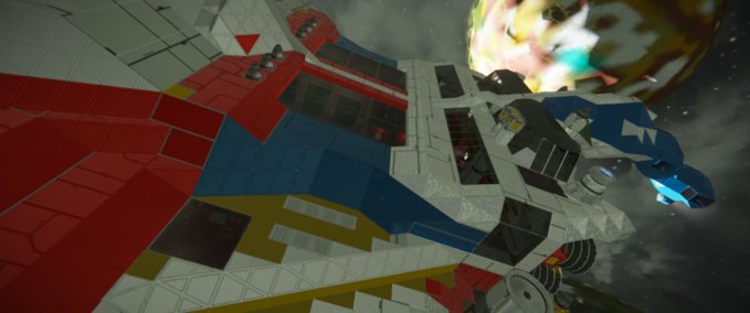 Blueprint Red dragon 2 Space Engineers mod