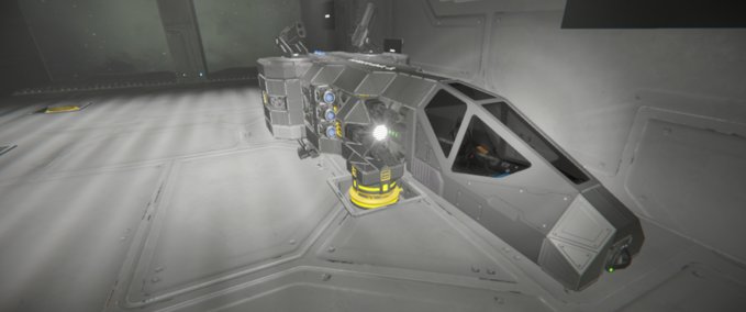 Blueprint Typhon gunship Space Engineers mod