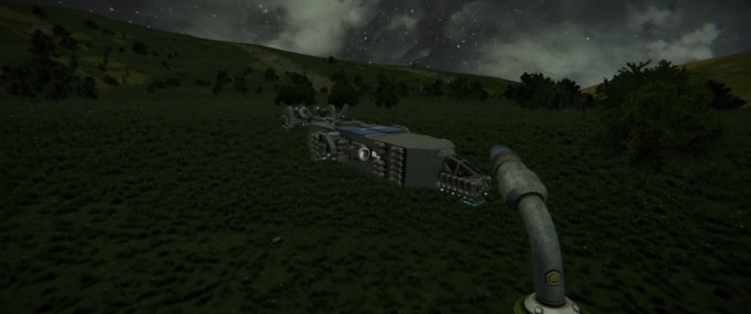 Blueprint A.U.S Aroing Earth Multpurpus Ship Space Engineers mod