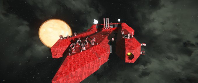 Blueprint Red death v1 Space Engineers mod