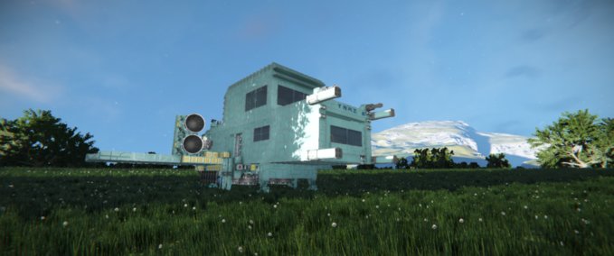 Blueprint Traz e1 Space Engineers mod