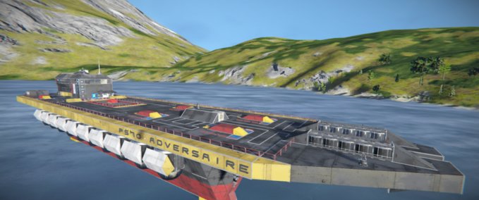 Blueprint MATRA P570 Adversaire Carrier Space Engineers mod