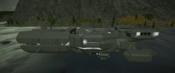Blueprint Small cargo 8077 Space Engineers mod