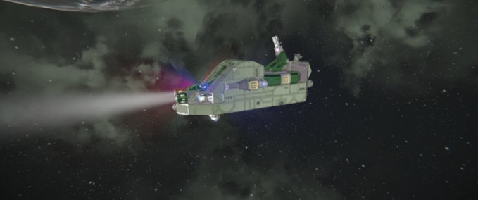 Blueprint INA police drone Space Engineers mod