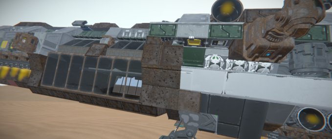Blueprint Heavy cruiser Space Engineers mod