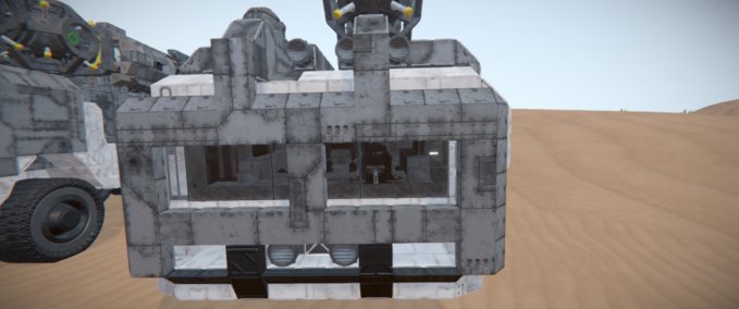 Blueprint AREV-C-X Missile Launcher Space Engineers mod