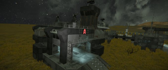 Blueprint Comand Headquarters Space Engineers mod