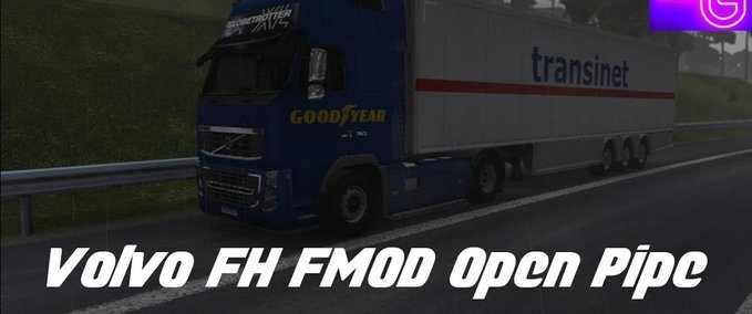 Trucks Volvo FH [FMOD] Open Pipe Sound (1.39.x) Eurotruck Simulator mod