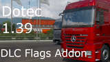 MERCEDES-BENZ ACTROS MP2 DLC FLAGS ADDON Mod Thumbnail