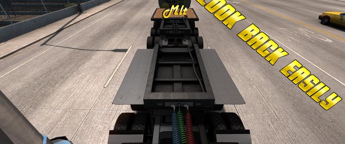 Trucks [ATS] Rückkameras für alle LKWs [1.39.x]  American Truck Simulator mod