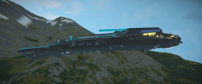 Blueprint EFS Dreadnought - The Ecceleration Space Engineers mod