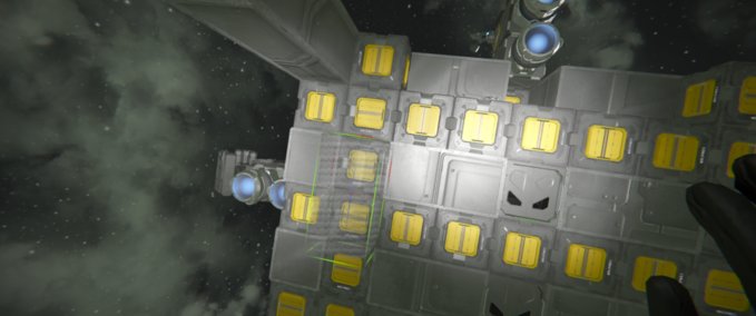 Blueprint Static Grid 7542 Space Engineers mod
