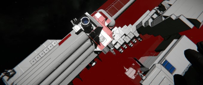Blueprint Big Red Space Engineers mod