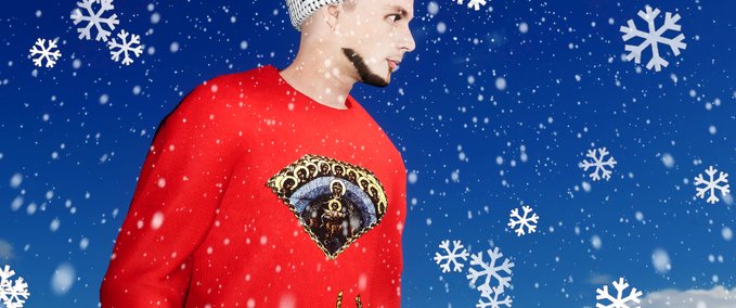 Other Diamond Supply Christmas Sweater Skater XL mod