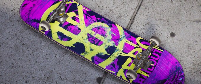 Gear 2 Zero "MashupHardluck/Bailout" Decks (Realistic) Skater XL mod