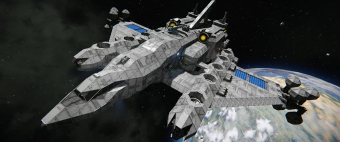 Blueprint Pilgrim Cruiser MK1 Backup Space Engineers mod
