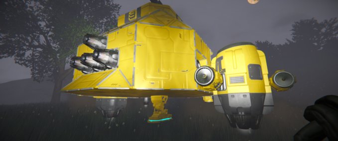 Blueprint Bananinator Space Engineers mod