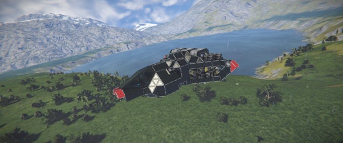 Blueprint Small Fighter 1 Space Engineers mod